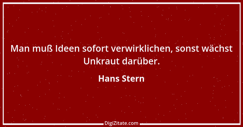 Zitat von Hans Stern 1