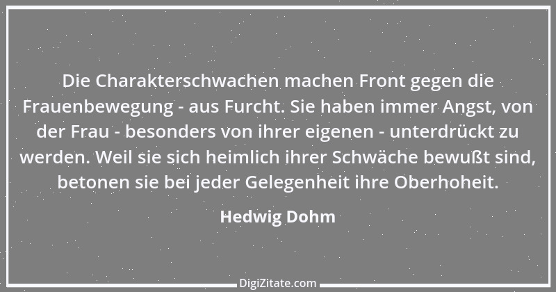 Zitat von Hedwig Dohm 24