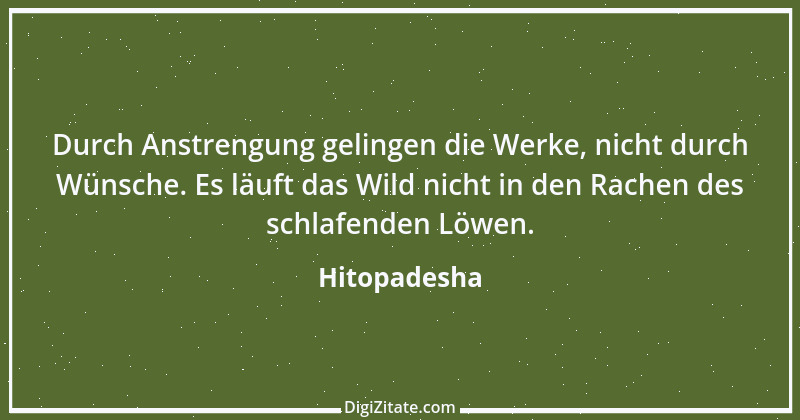 Zitat von Hitopadesha 11