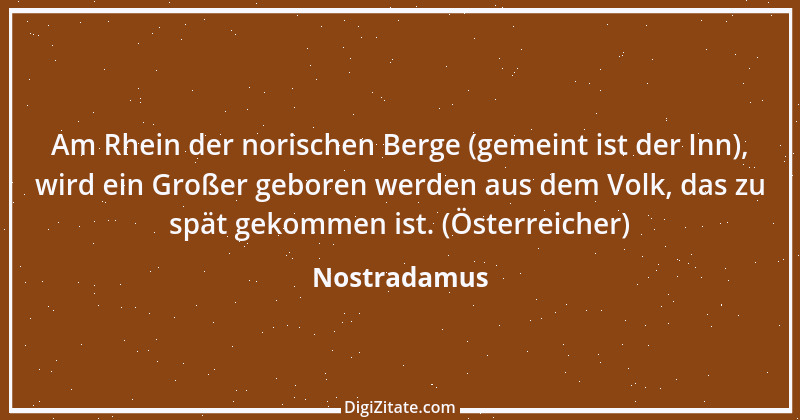 Zitat von Nostradamus 4