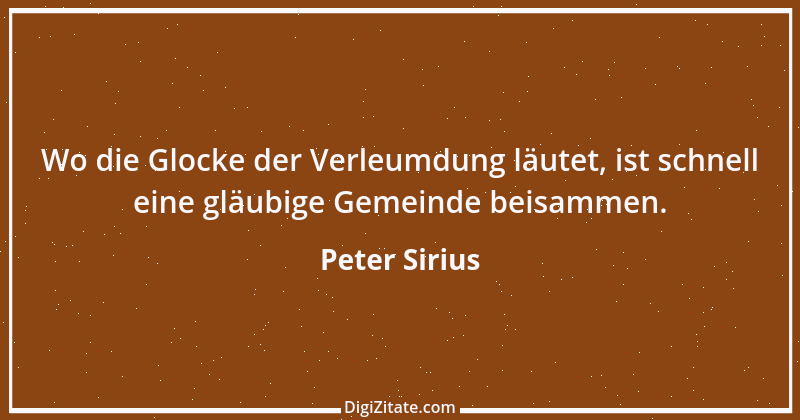 Zitat von Peter Sirius 66