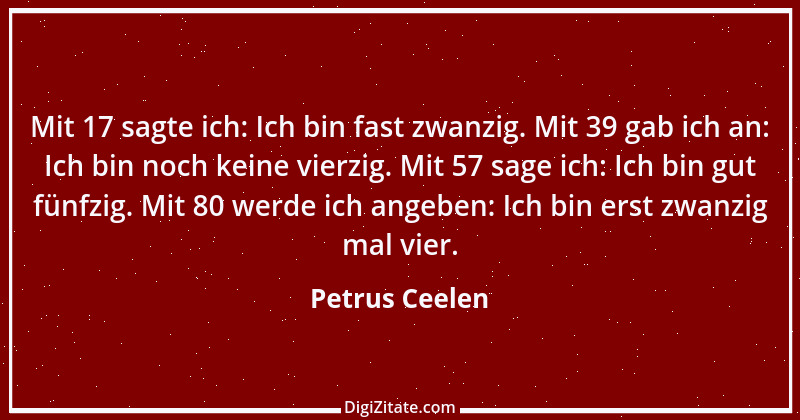 Zitat von Petrus Ceelen 22