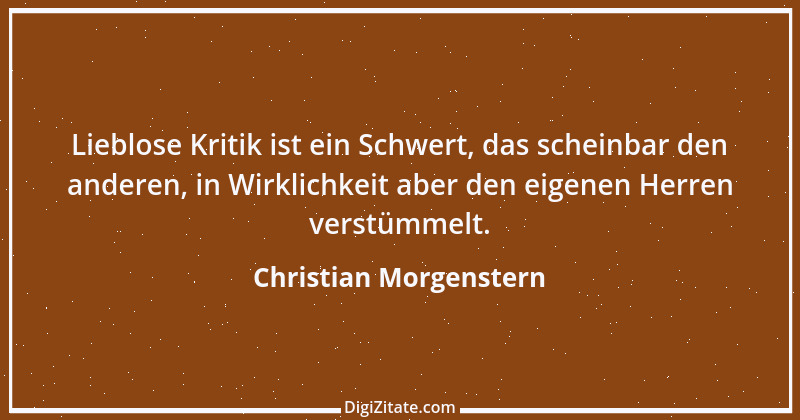 Zitat von Christian Morgenstern 190