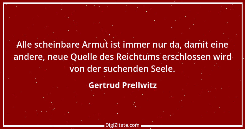 Zitat von Gertrud Prellwitz 9