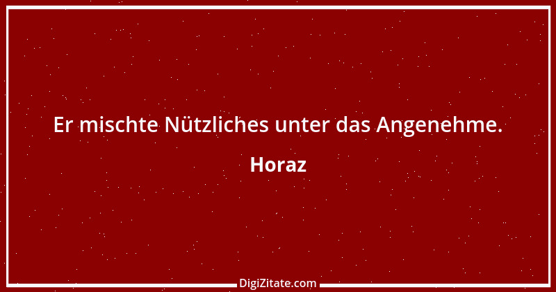 Zitat von Horaz 73