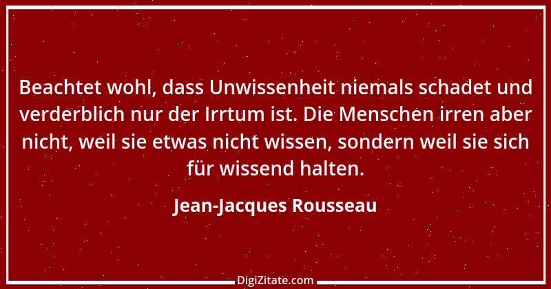 Zitat von Jean-Jacques Rousseau 254