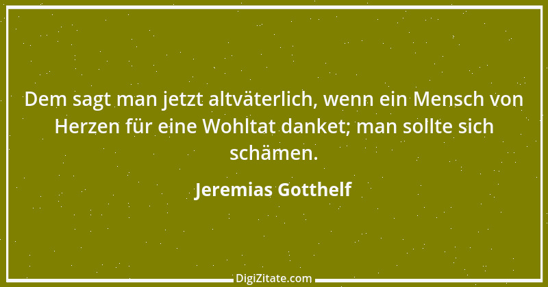 Zitat von Jeremias Gotthelf 331