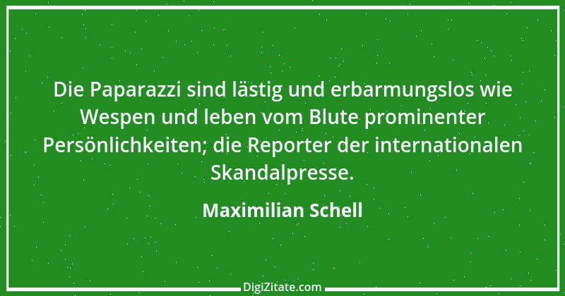 Zitat von Maximilian Schell 2