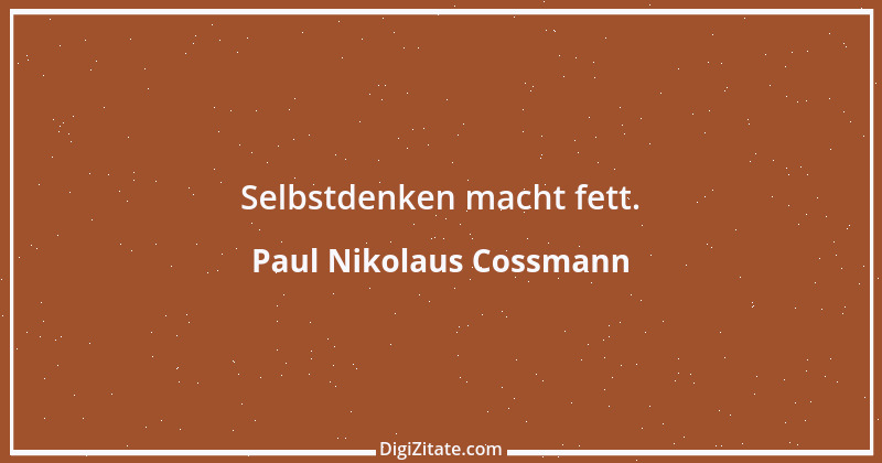 Zitat von Paul Nikolaus Cossmann 4