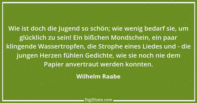 Zitat von Wilhelm Raabe 146