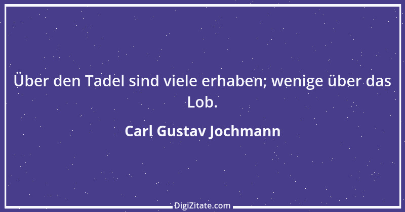 Zitat von Carl Gustav Jochmann 2