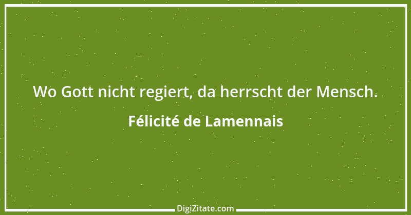 Zitat von Félicité de Lamennais 6