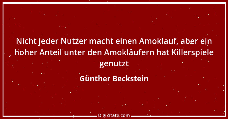 Zitat von Günther Beckstein 9