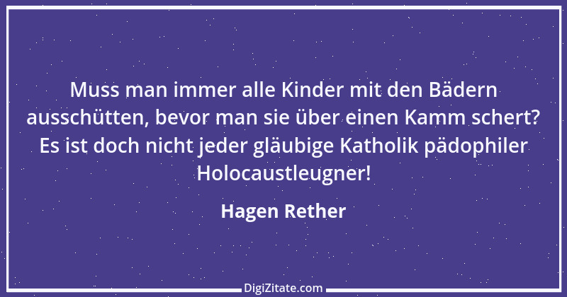 Zitat von Hagen Rether 3