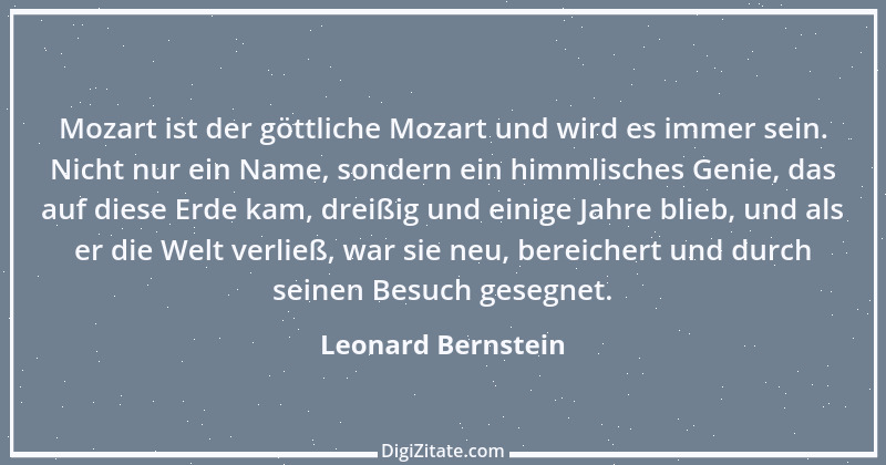 Zitat von Leonard Bernstein 10