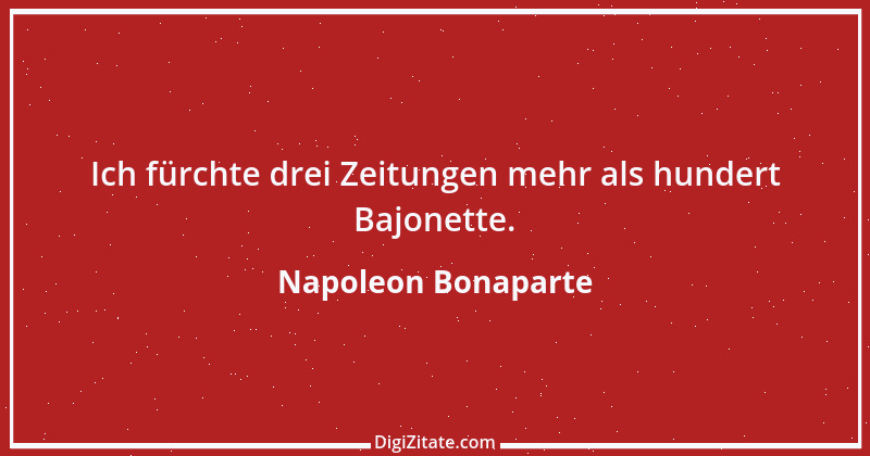 Zitat von Napoleon Bonaparte 18