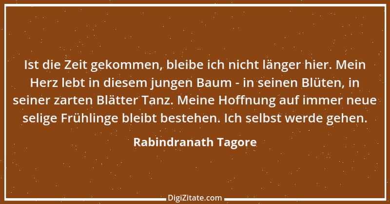 Zitat von Rabindranath Tagore 3