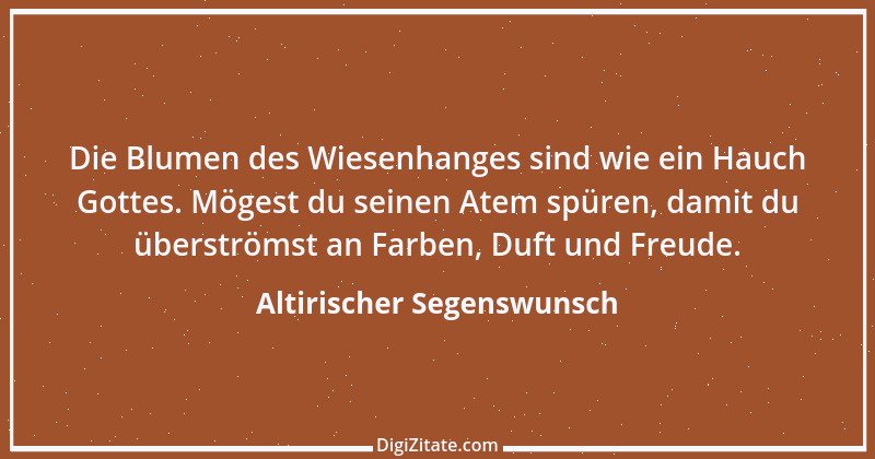 Zitat von Altirischer Segenswunsch 1