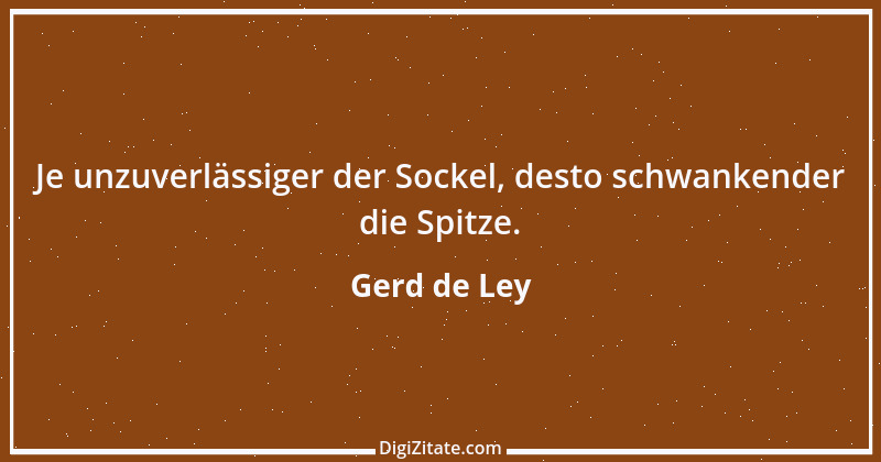 Zitat von Gerd de Ley 69