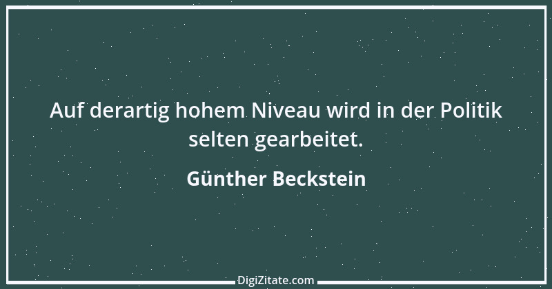 Zitat von Günther Beckstein 10