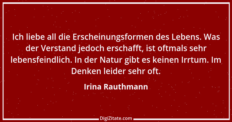 Zitat von Irina Rauthmann 196