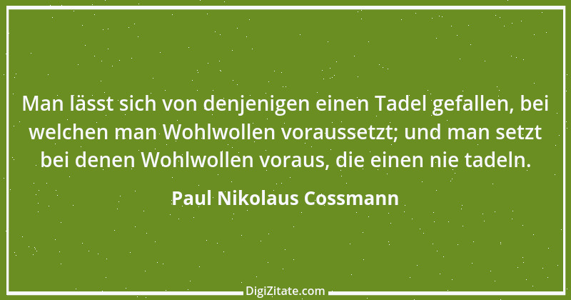 Zitat von Paul Nikolaus Cossmann 6