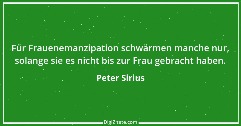 Zitat von Peter Sirius 69