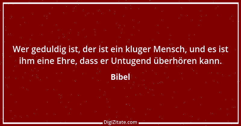 Zitat von Bibel 1705