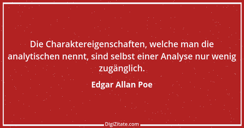 Zitat von Edgar Allan Poe 149