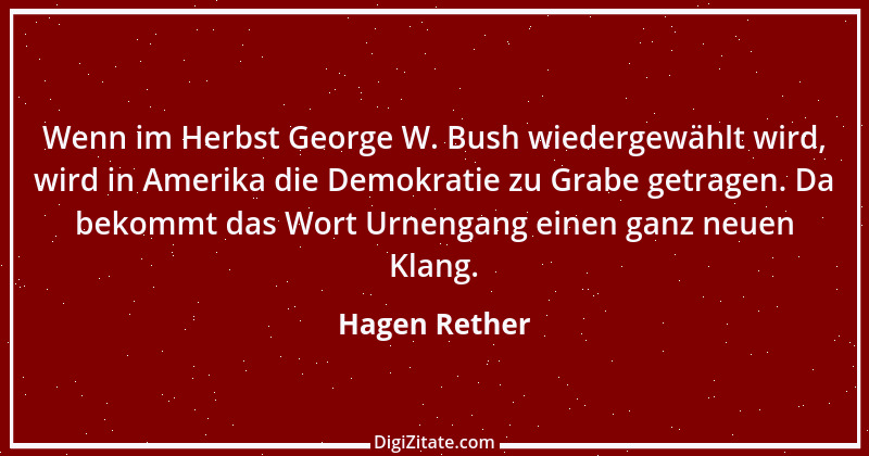 Zitat von Hagen Rether 5