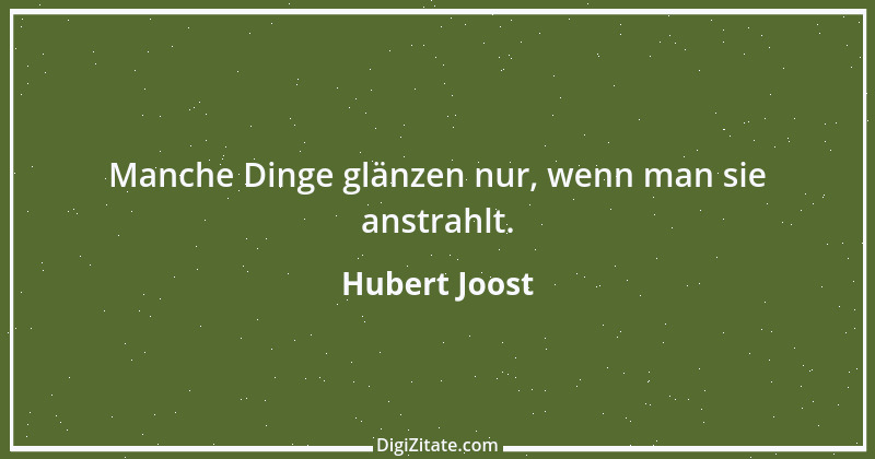 Zitat von Hubert Joost 224