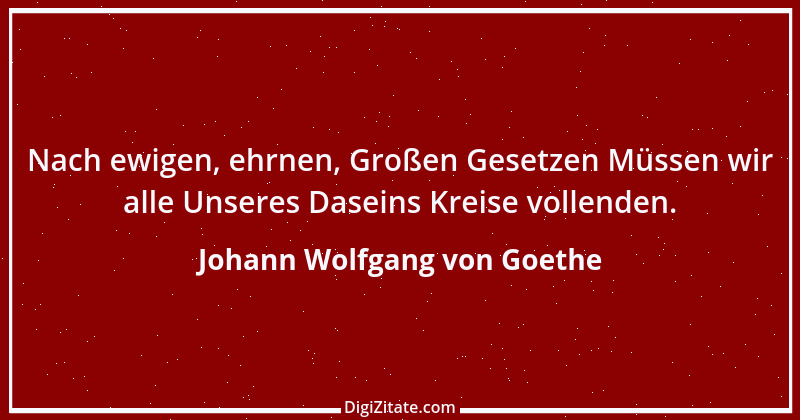 Zitat von Johann Wolfgang von Goethe 2670