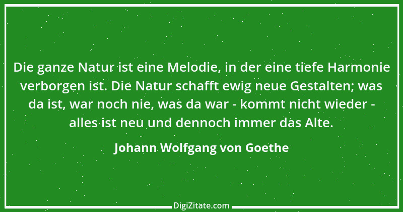 Zitat von Johann Wolfgang von Goethe 3670