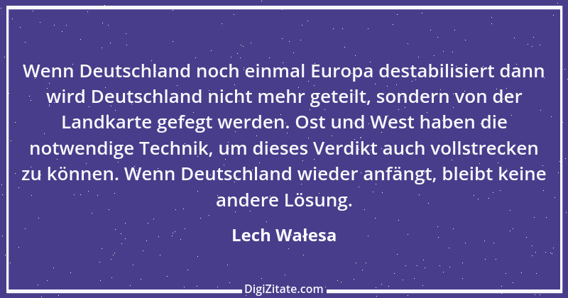 Zitat von Lech Wałesa 1