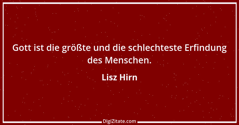 Zitat von Lisz Hirn 210