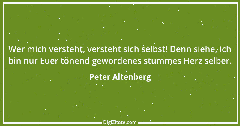 Zitat von Peter Altenberg 96