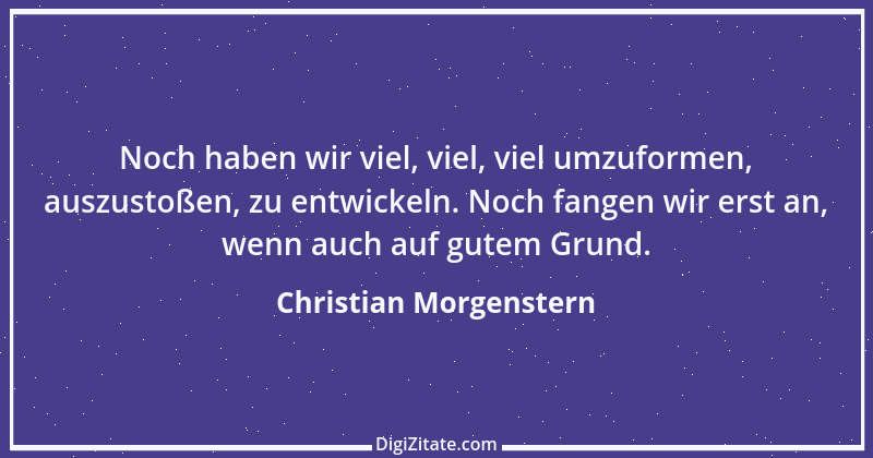 Zitat von Christian Morgenstern 194