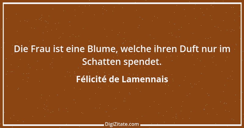 Zitat von Félicité de Lamennais 9