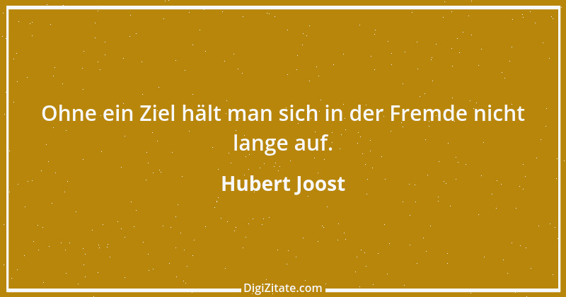 Zitat von Hubert Joost 225