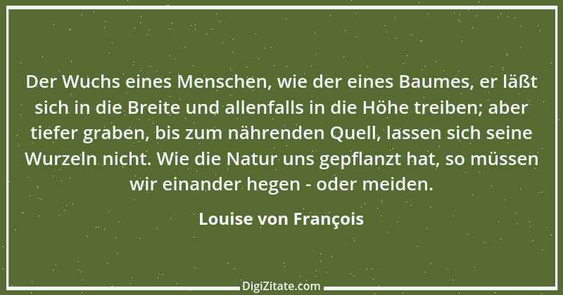 Zitat von Louise von François 18