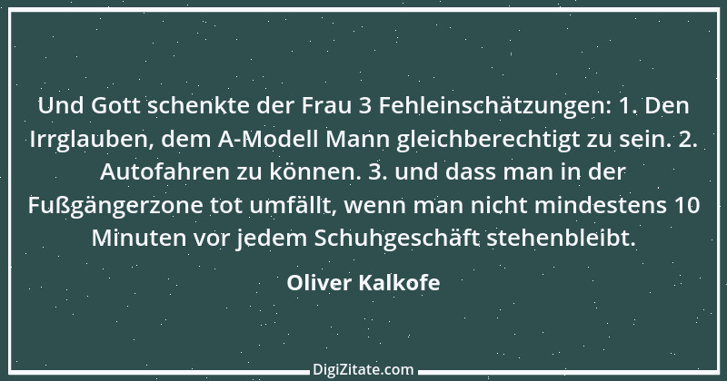 Zitat von Oliver Kalkofe 14