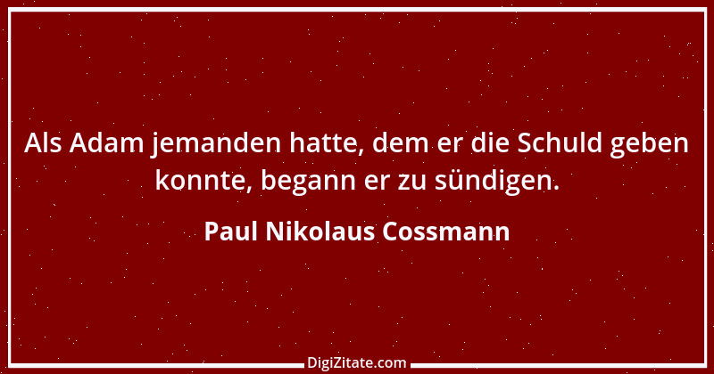 Zitat von Paul Nikolaus Cossmann 8