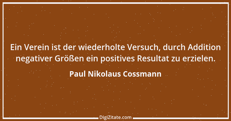 Zitat von Paul Nikolaus Cossmann 9