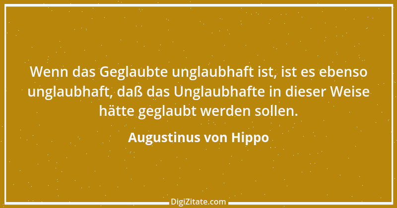 Zitat von Augustinus von Hippo 347