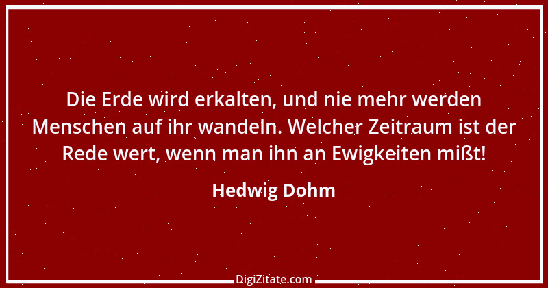 Zitat von Hedwig Dohm 31