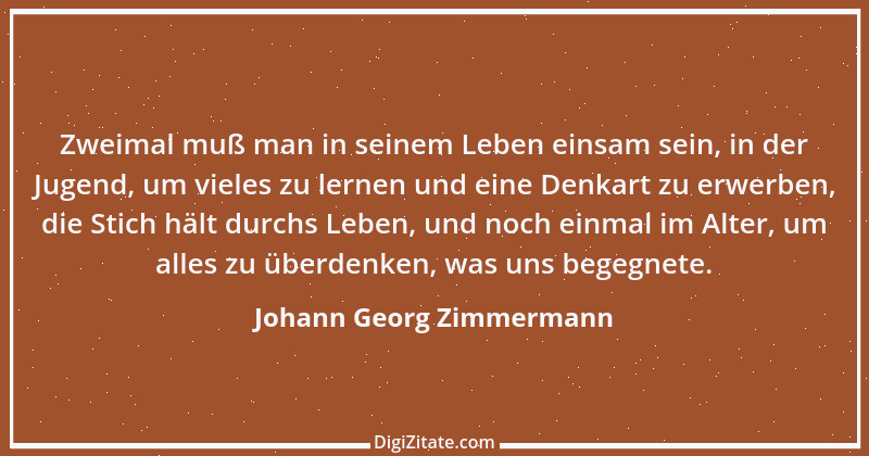 Zitat von Johann Georg Zimmermann 2