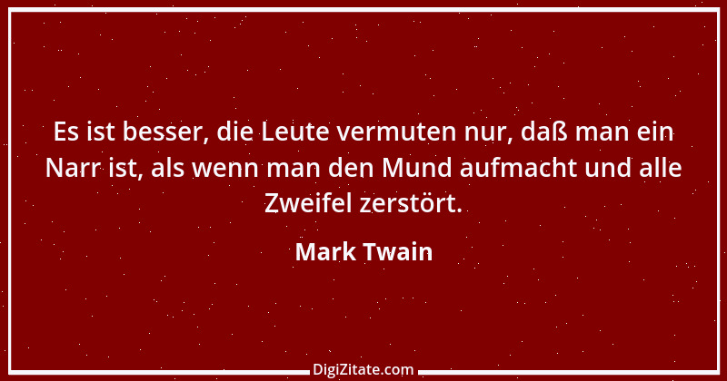 Zitat von Mark Twain 80