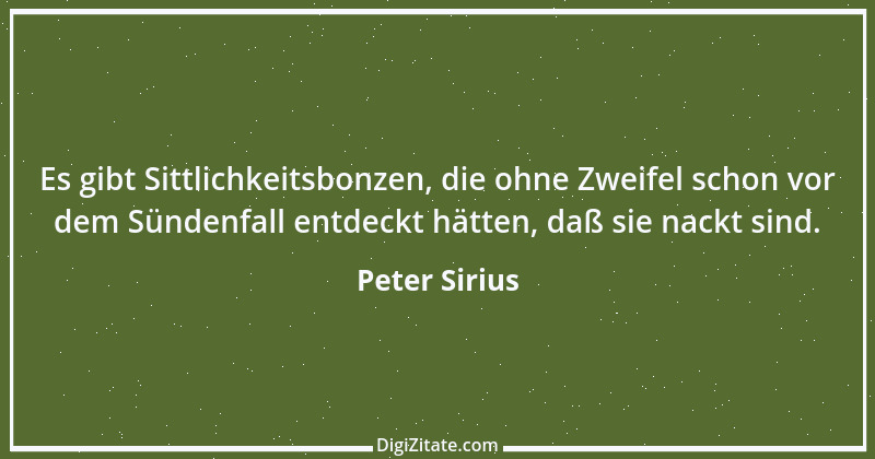 Zitat von Peter Sirius 73