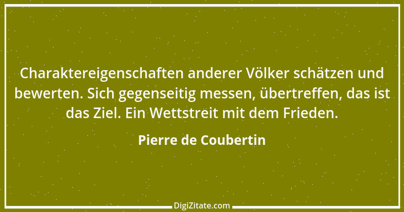 Zitat von Pierre de Coubertin 5