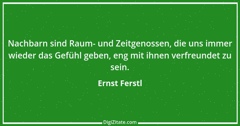 Zitat von Ernst Ferstl 1115